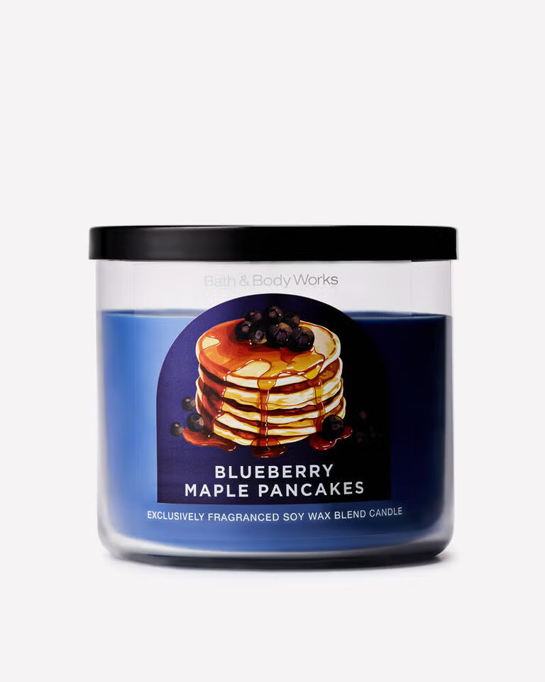 Blueberry maple pancakes
