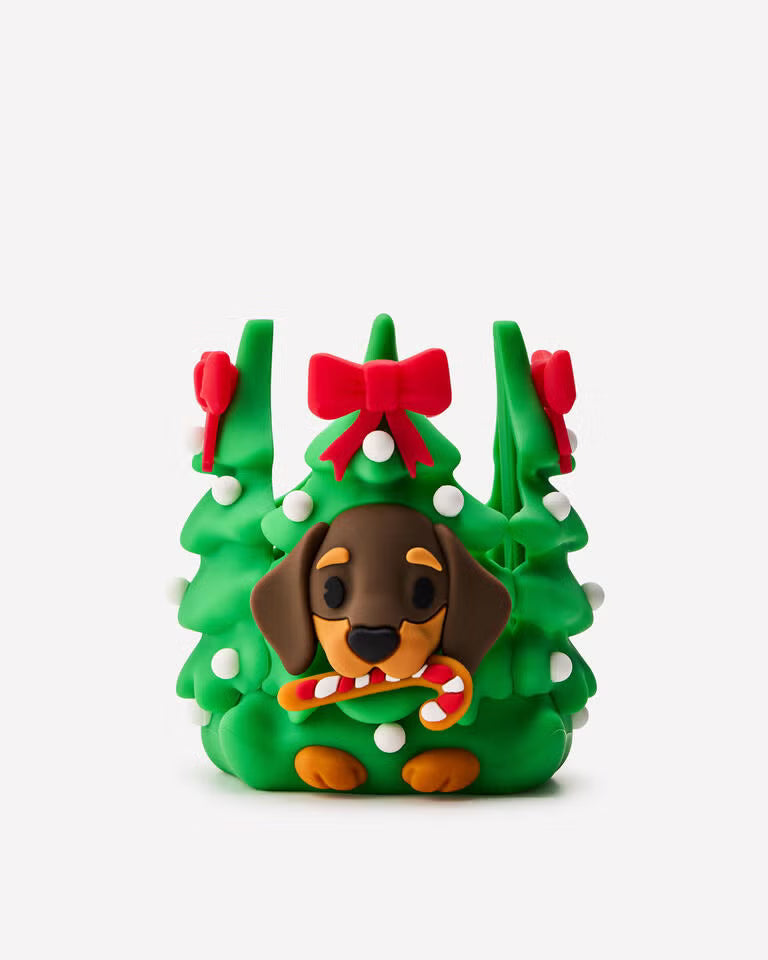 porta jabon perrito salchicha con Pino