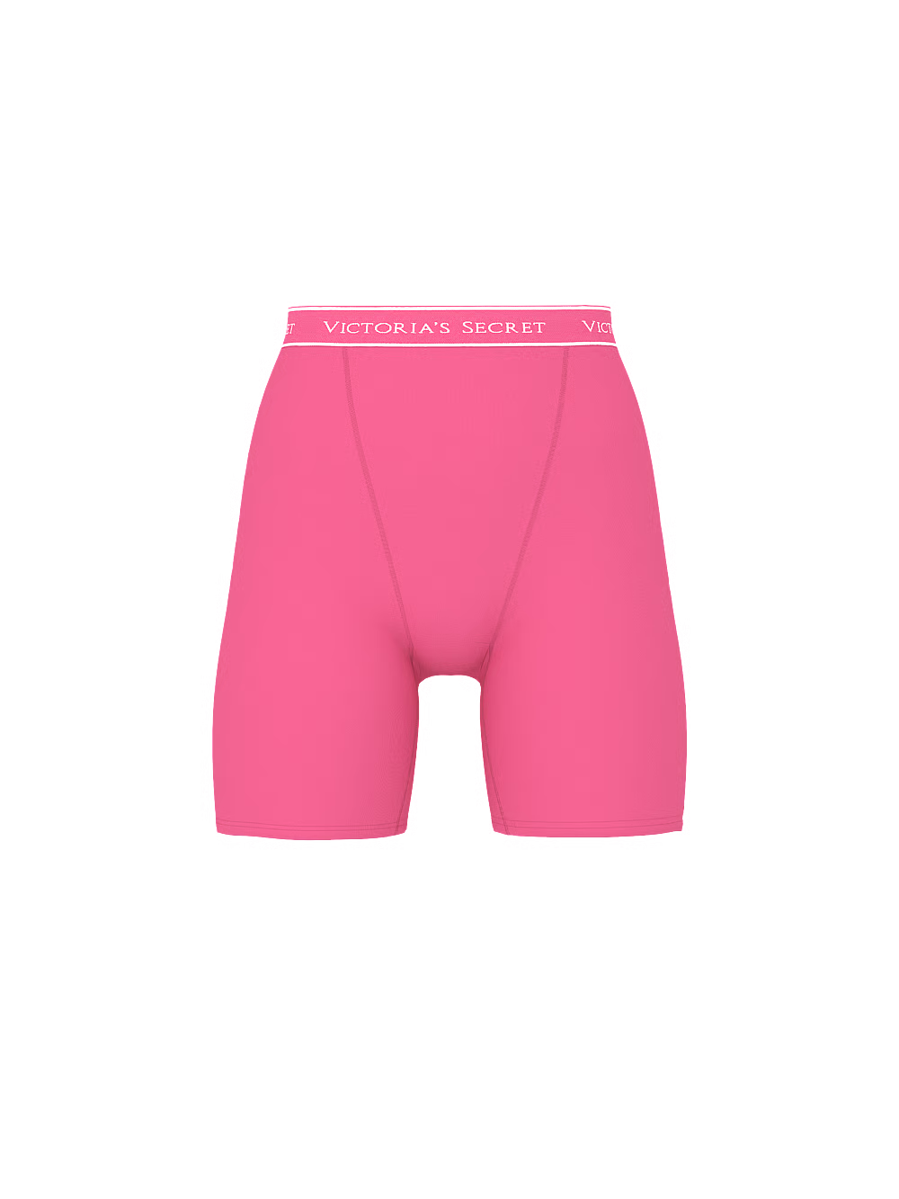 Panti clásica estilo bóxer de algodón con cintura alta y logo