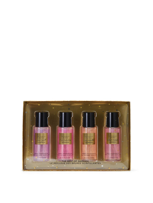 Set minis victoria secret 4pz shimmer