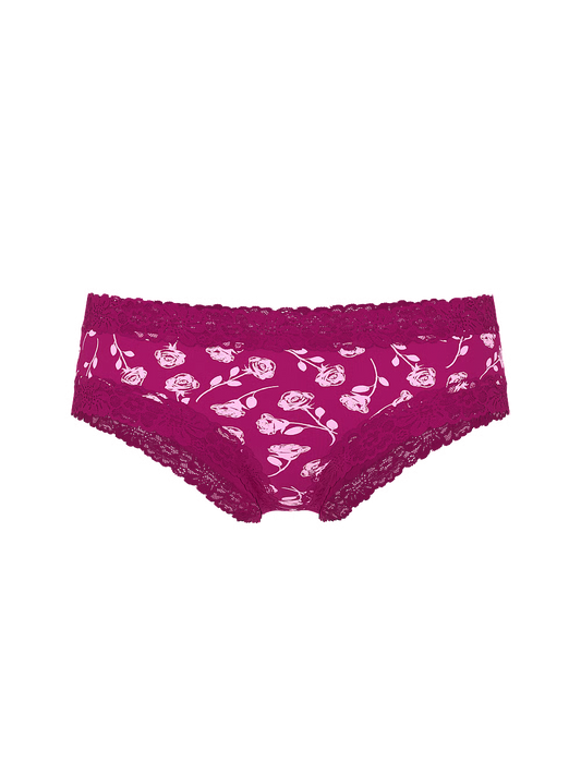 Panti cheeky con ribete de encaje Wink