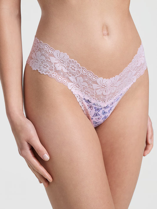 Panti colaless con ribete de encaje Wink