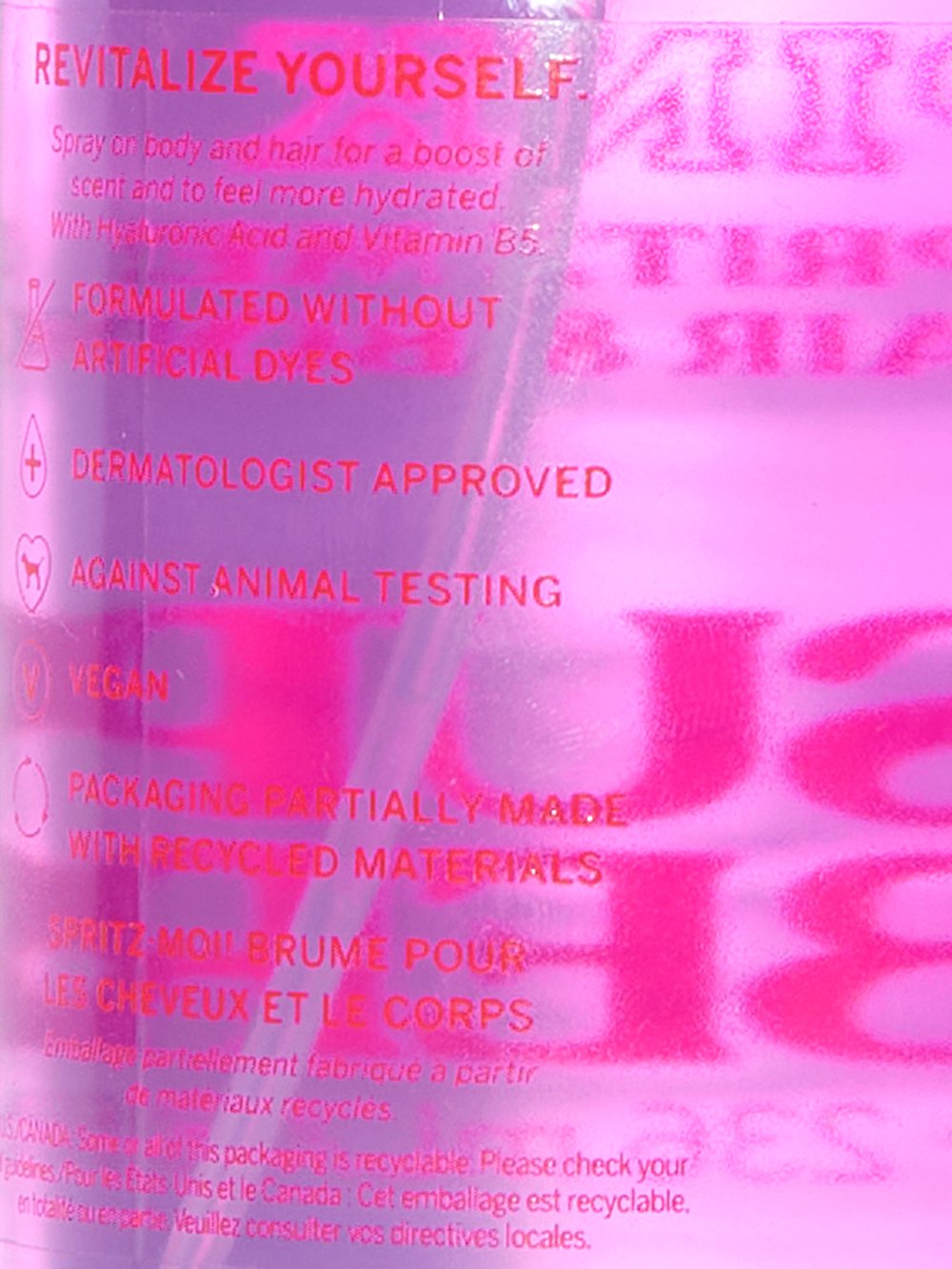 Super Berry hair & body mist