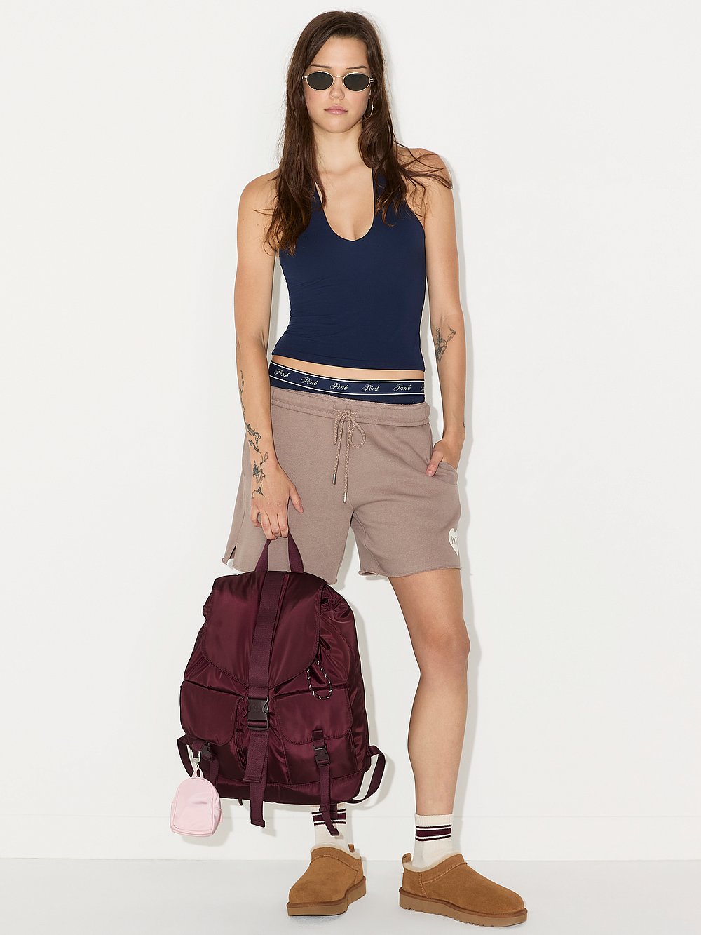 Mochila Cargo de Nylon Pink /Victoria Secret