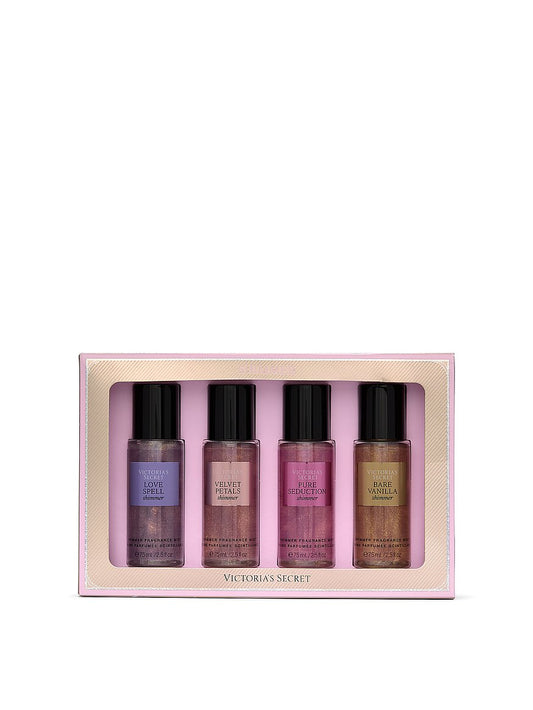 Set minis victoria secret 4pz shimmer