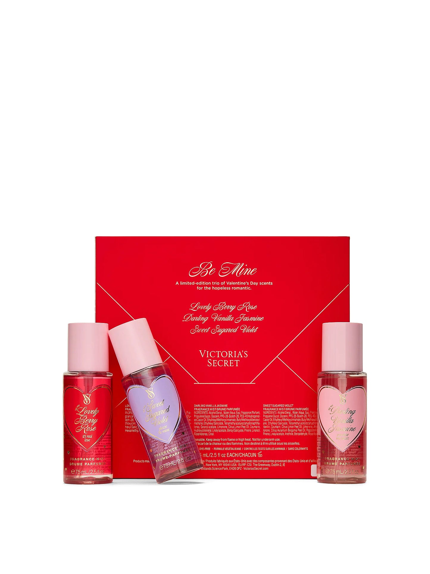 mini set Be Mine Victoria Secret