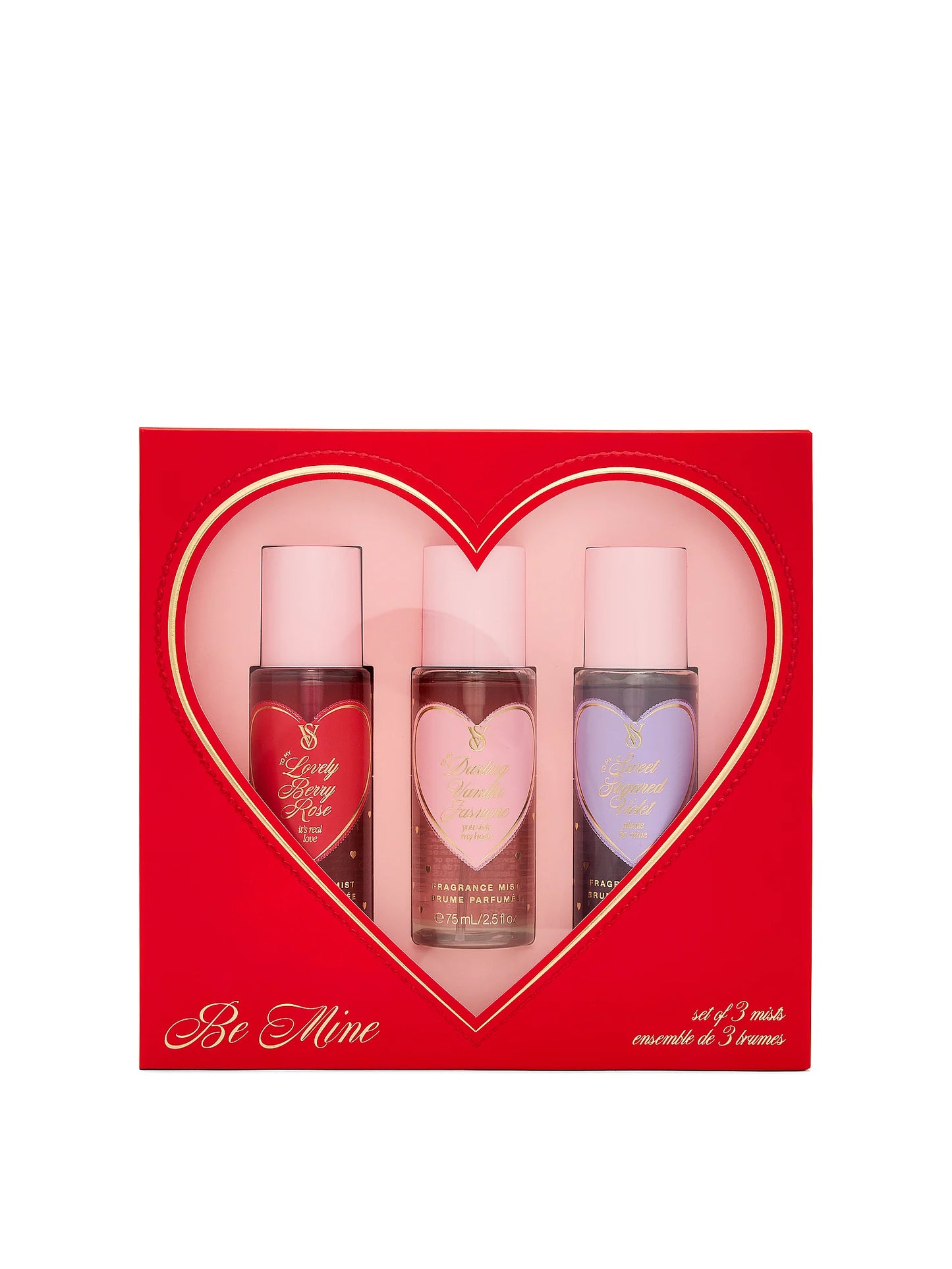 mini set Be Mine Victoria Secret