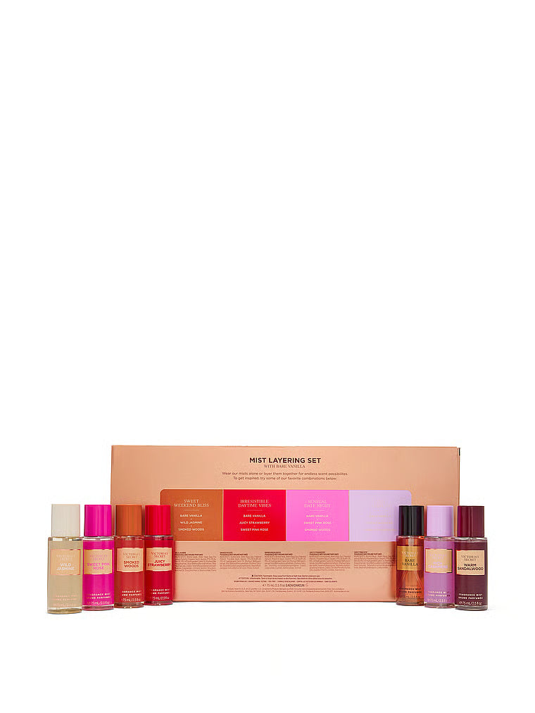 set mini mist 7pz  victoria secret