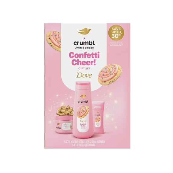 Confetti Crumbl Cake
