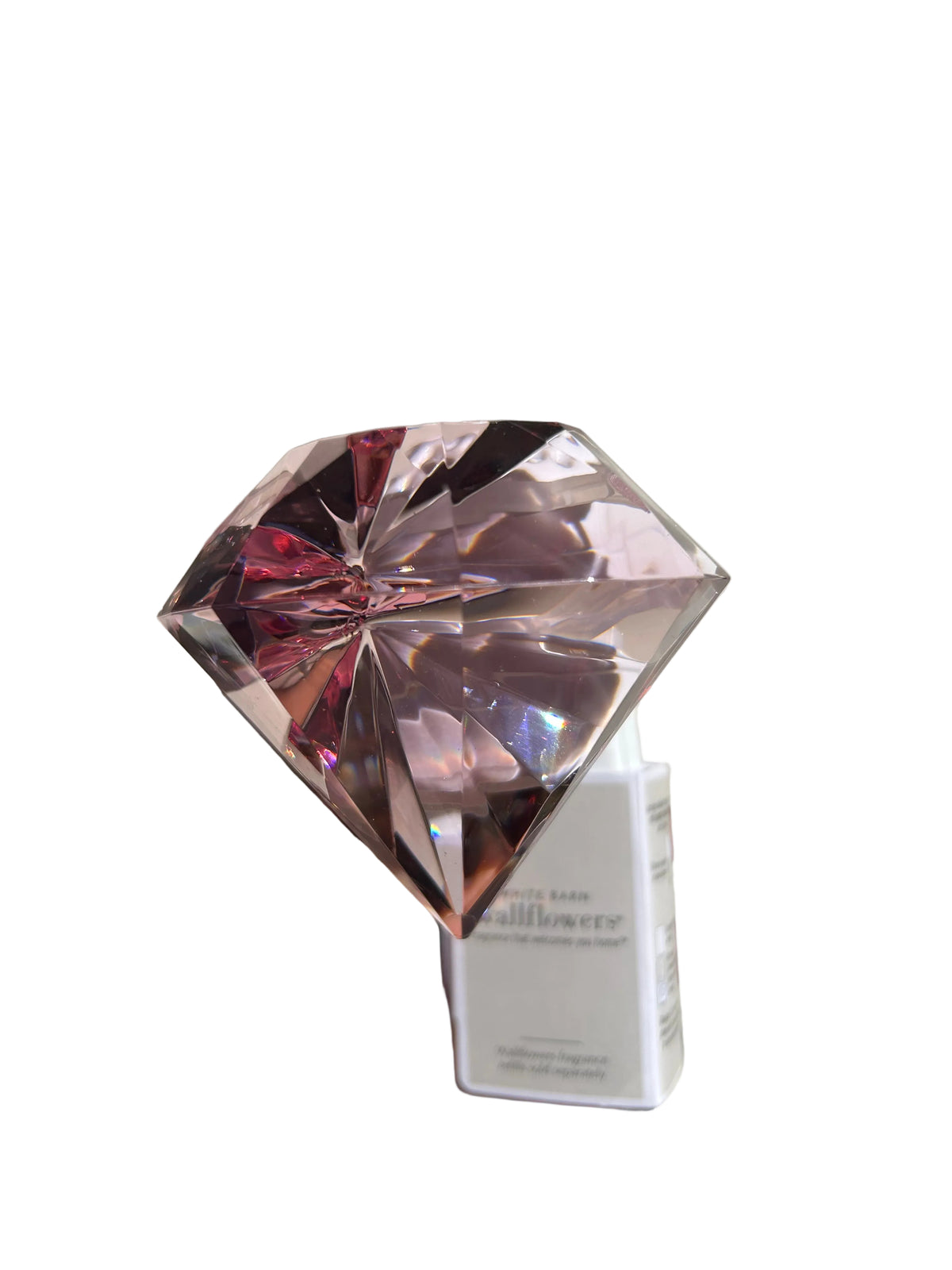 Conector de diamante rosa