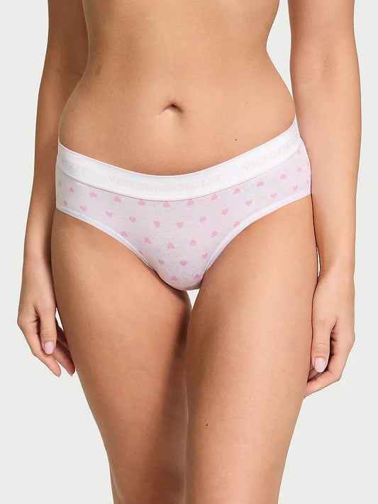 Panty Hiphugger de Algodón con Logo