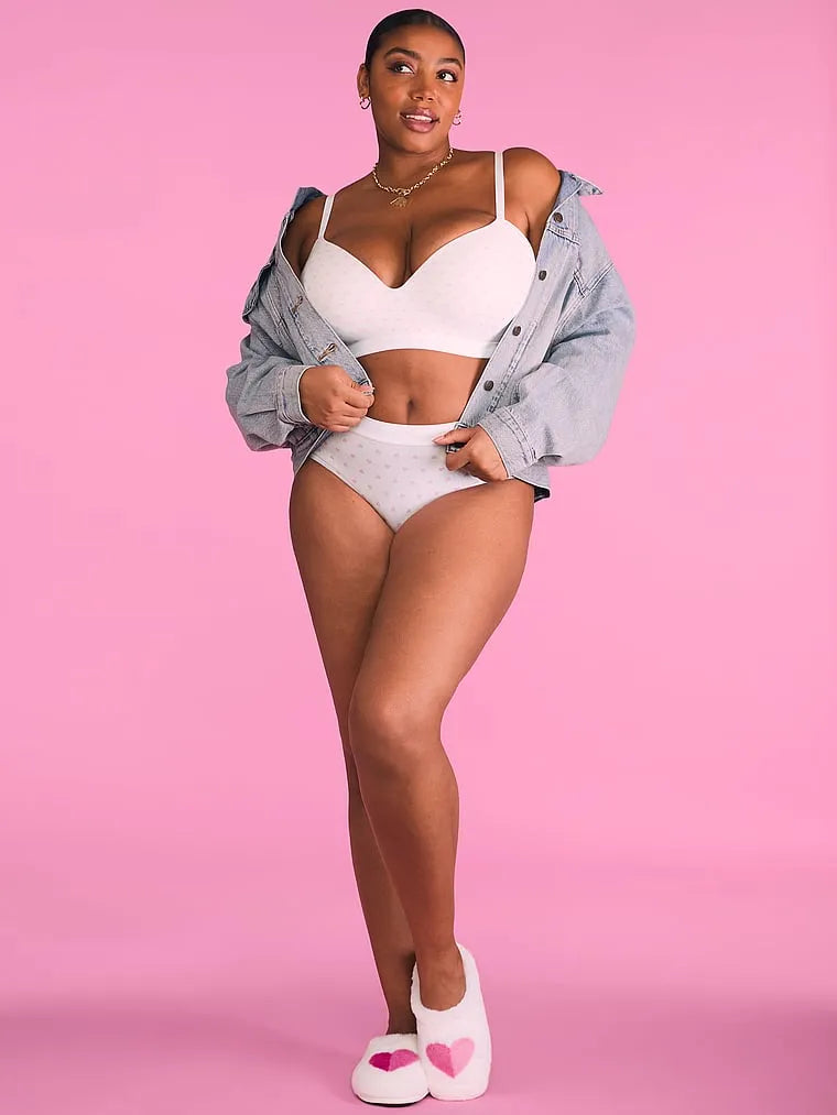 Panty Hiphugger de Algodón con Logo