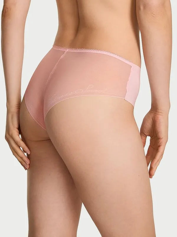 Panty Cheeky No-Show con Espalda de Mesh