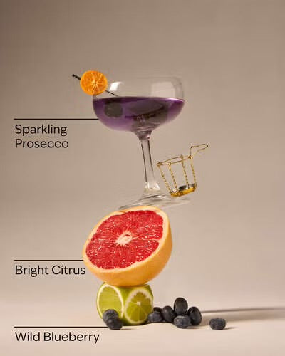 Blueberry Bellini