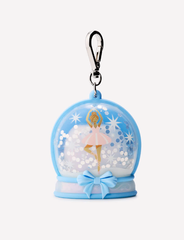 porta gel globo de nieve bailarina