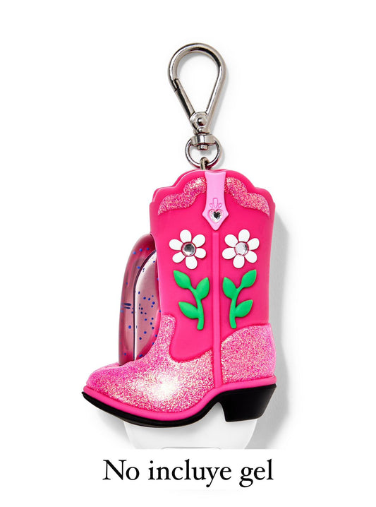 Porta gel bota de vaquero