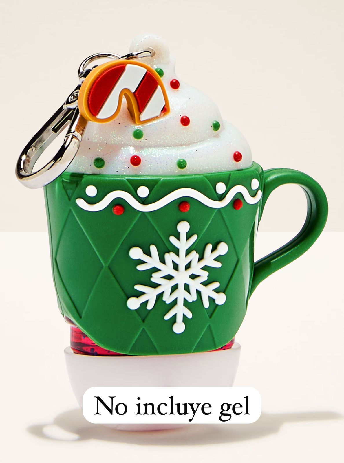 porta gel  bebida navideña/Holiday Drink