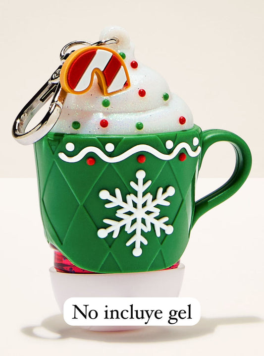 porta gel  bebida navideña/Holiday Drink
