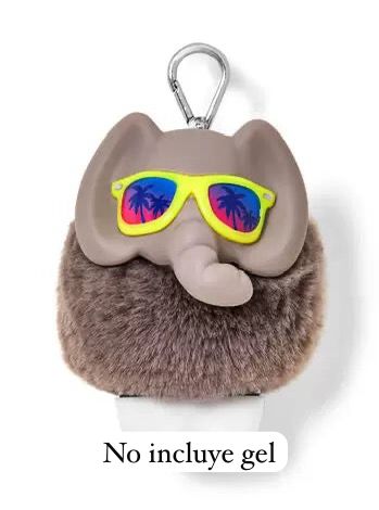 porta gel  Elefante con lentes