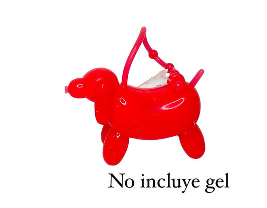 Porta gel perro de globo
