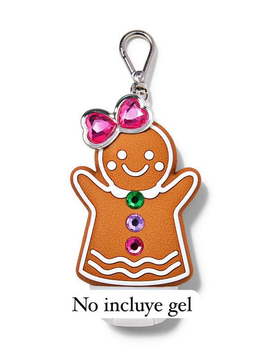 Porta gel muñeca de gengibre / gingerbread