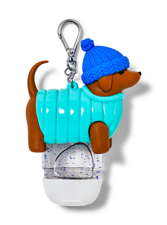 porta gel  perrito con ropa