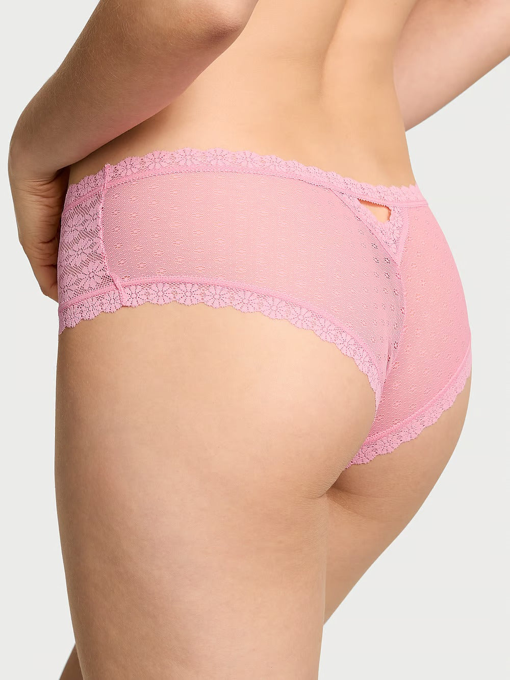Panti cheeky de encaje con margaritas