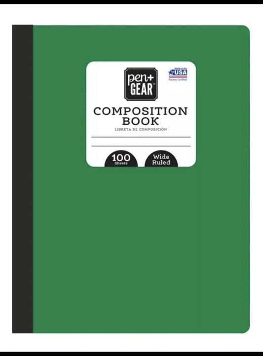 libreta Pen+Gear composition book