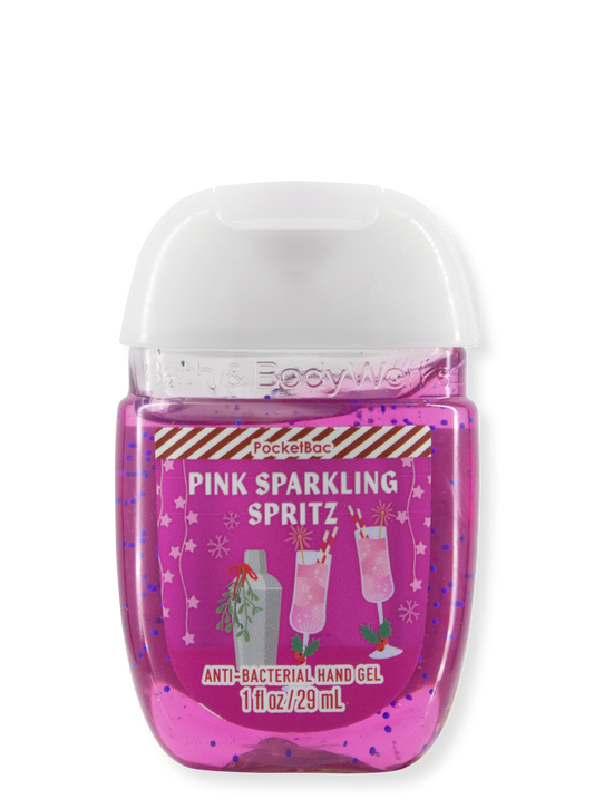 Pink sparkling spritz