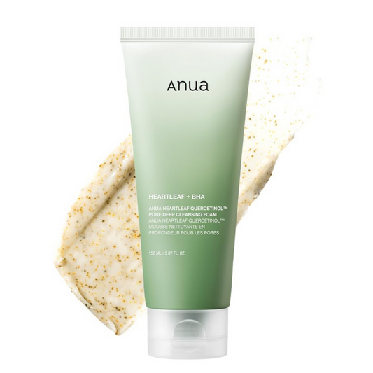 Anua - Espuma Limpiadora Heartleaf Quercetinol Pore Deep Cleansing Foam