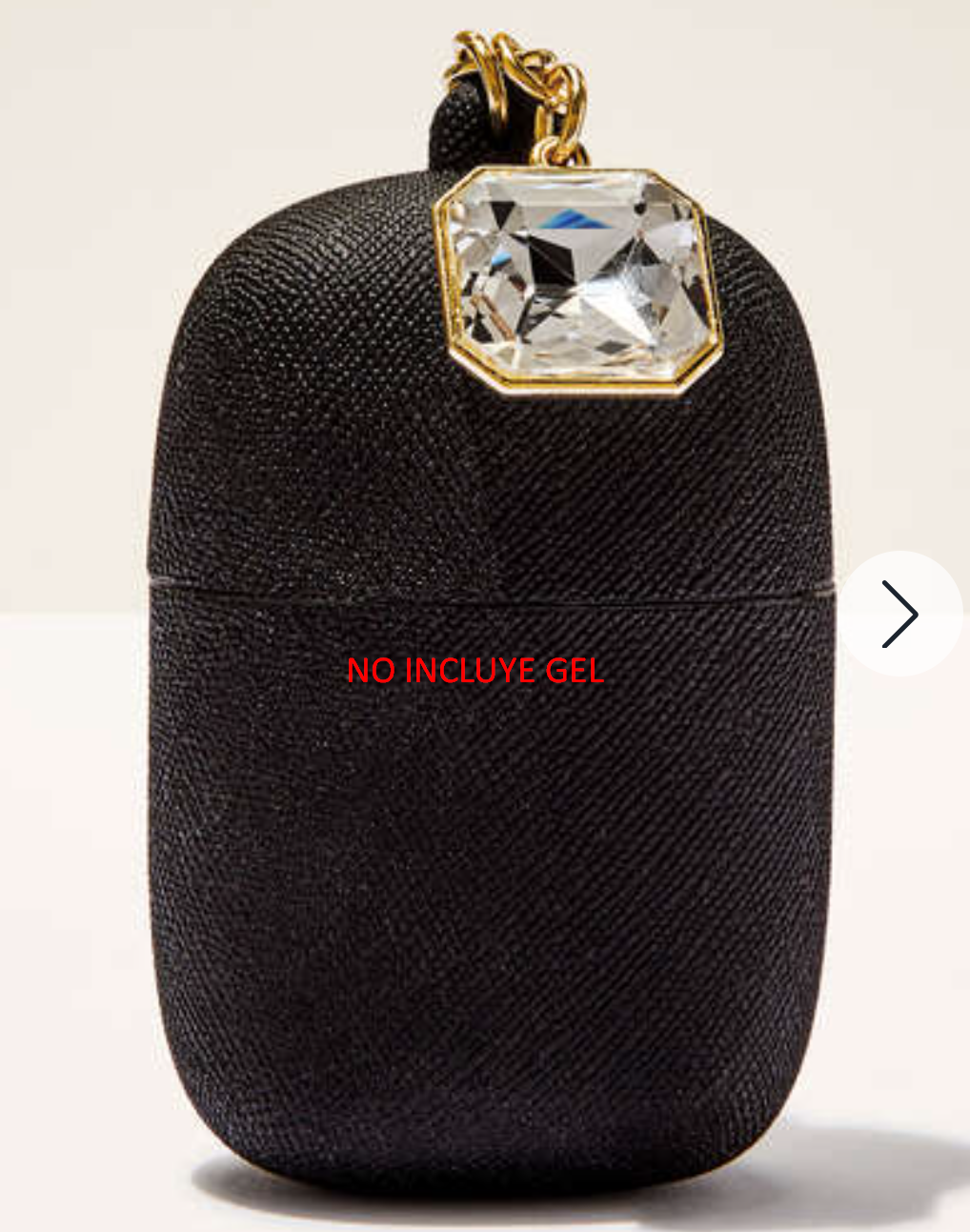 porta gel de diamante retorcido
