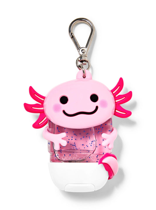 Porta gel Ajolote rosa