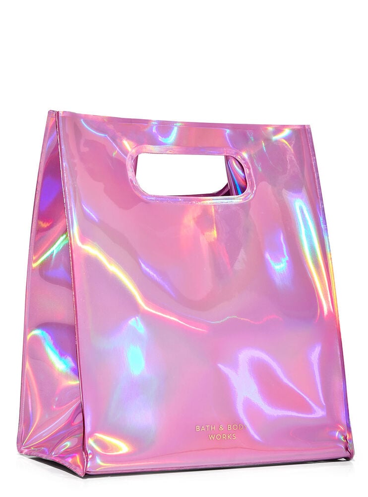mini bolsa de regalo iridiscente