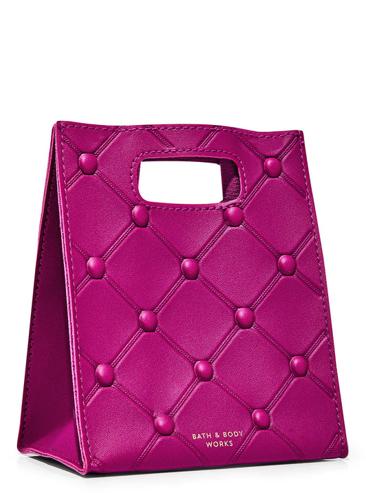 mini bolsa de regalo de edredón púrpura