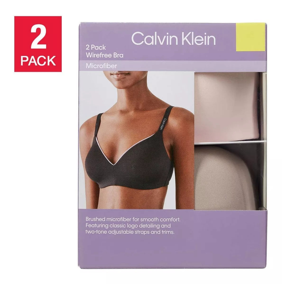 brasier sin varilla Calvin Klein