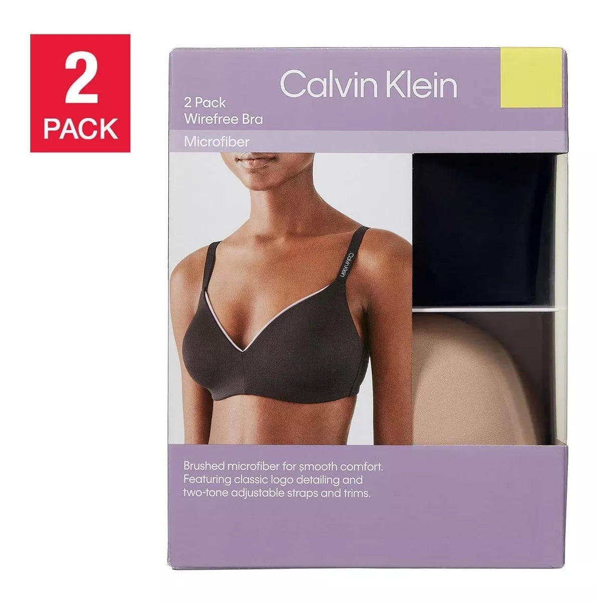 brasier sin varilla Calvin Klein