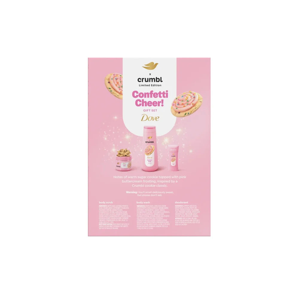 Confetti Crumbl Cake