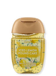 Iced lemon pound cake
