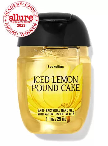 Iced lemon pound cake