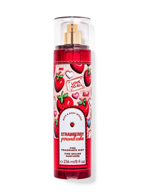 Strawberry pound cake