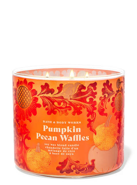 Pumpkin pecan waffles