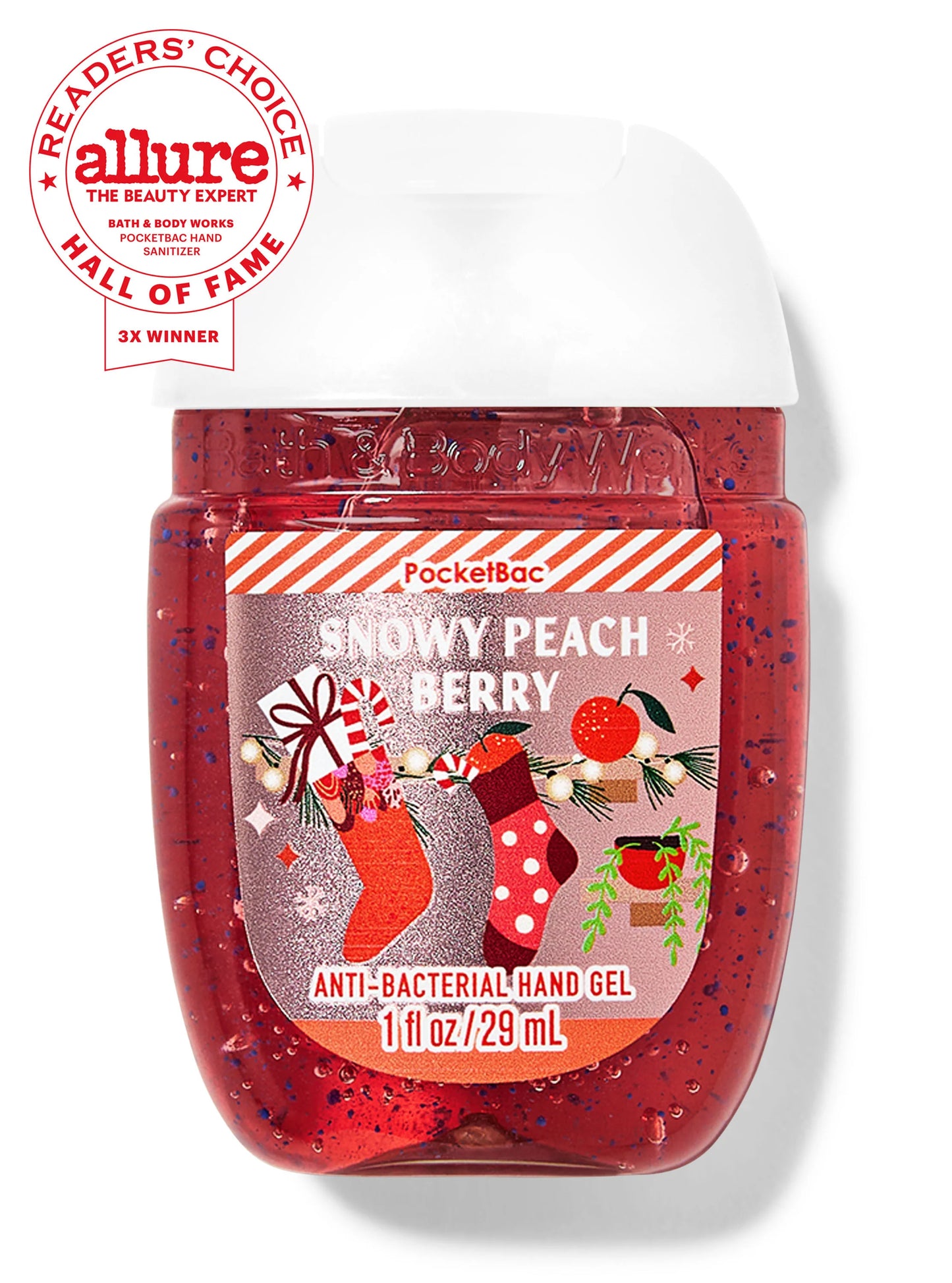 snowy peach berry