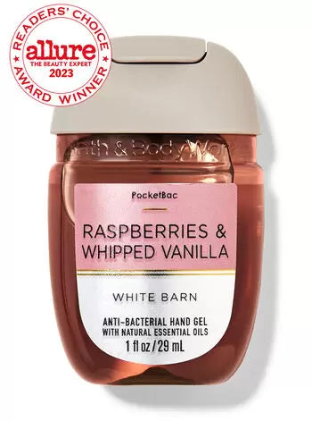 Raspberries y whipped vanilla