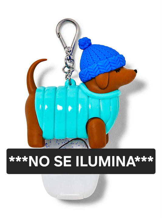 porta gel  perrito con ropa