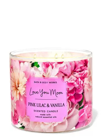 Pink lilac and vanilla (love you mom)