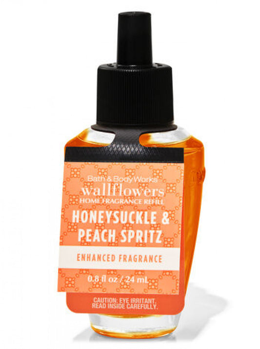 Honeysuckle y peach spritz