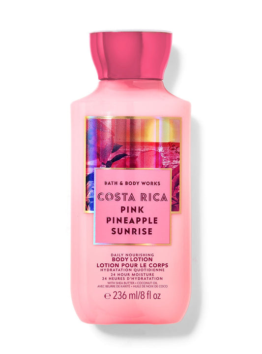 Pink pineapple sunrise