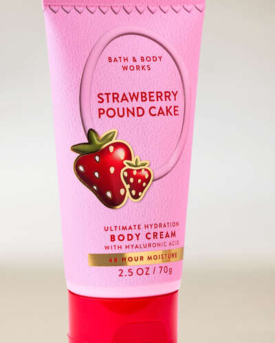 Strawberry pound cake