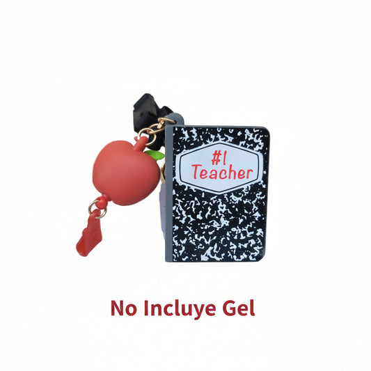 Porta gel Libreta De Maestra