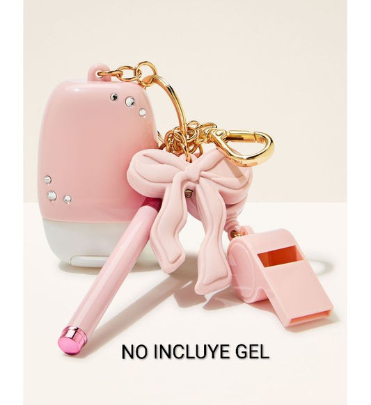 porta gel rosa